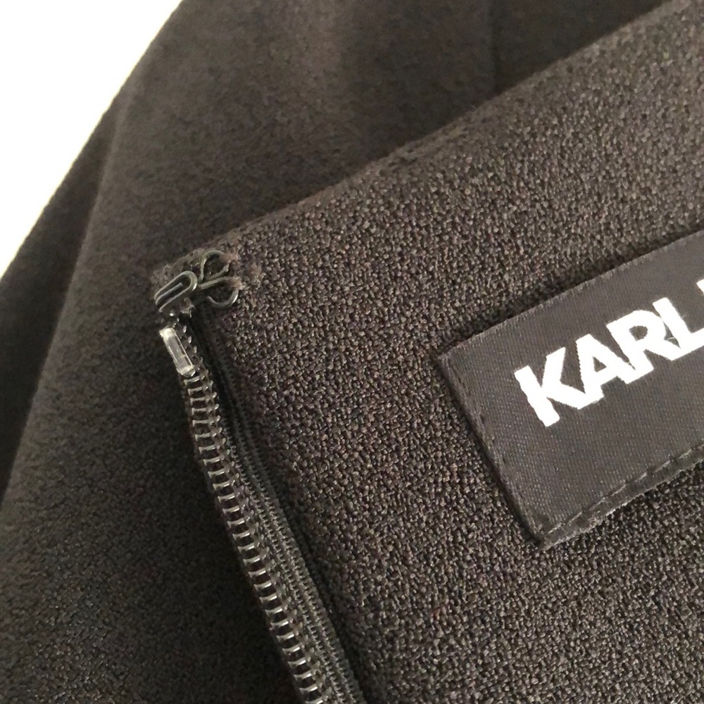 Karl Lagerfeld NWT little black perfect dress🔥❤️ - Picture 10 of 11